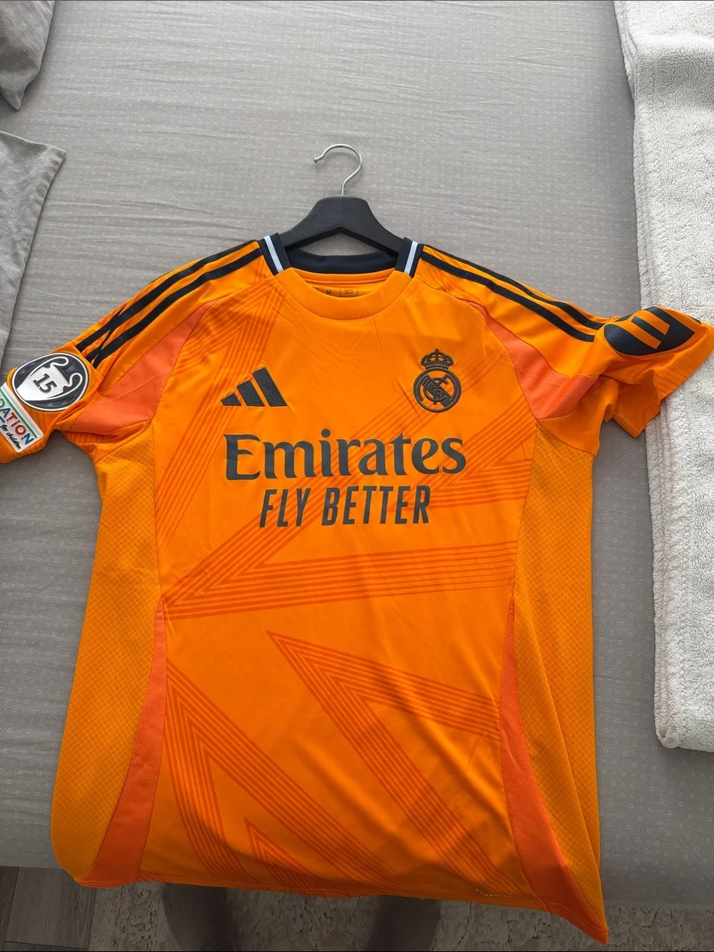 Real Madrid Orange Jersey